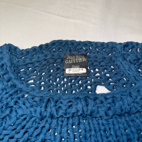 Jean Paul Gautier teal sweater - Picture 7 of 7